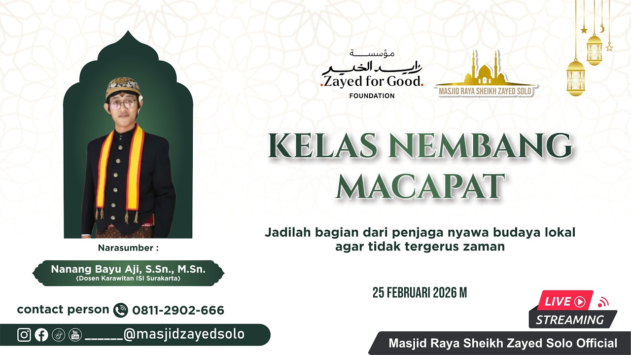 Workshop Kelas Nembang Macapat 