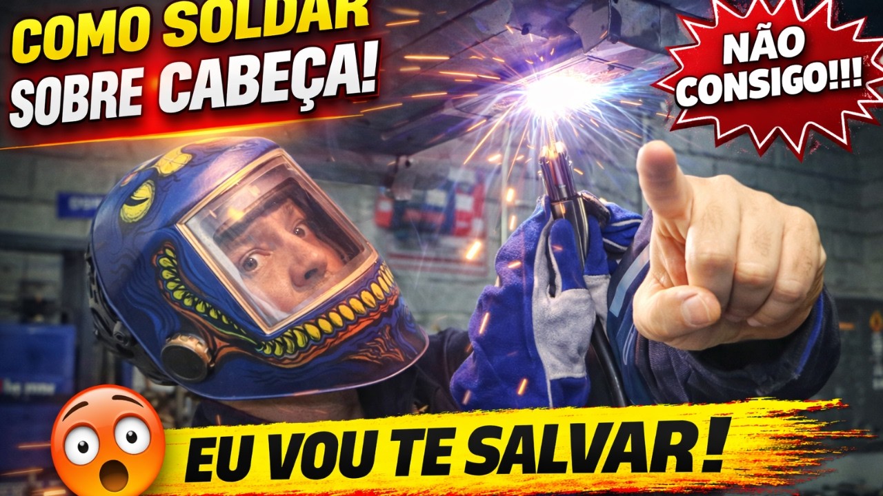 Não Consegue Soldar Sobre Cabeça? Faça Isso Antes de Desistir!