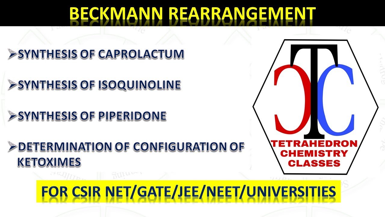 BECKMANN REARRANGEMENT