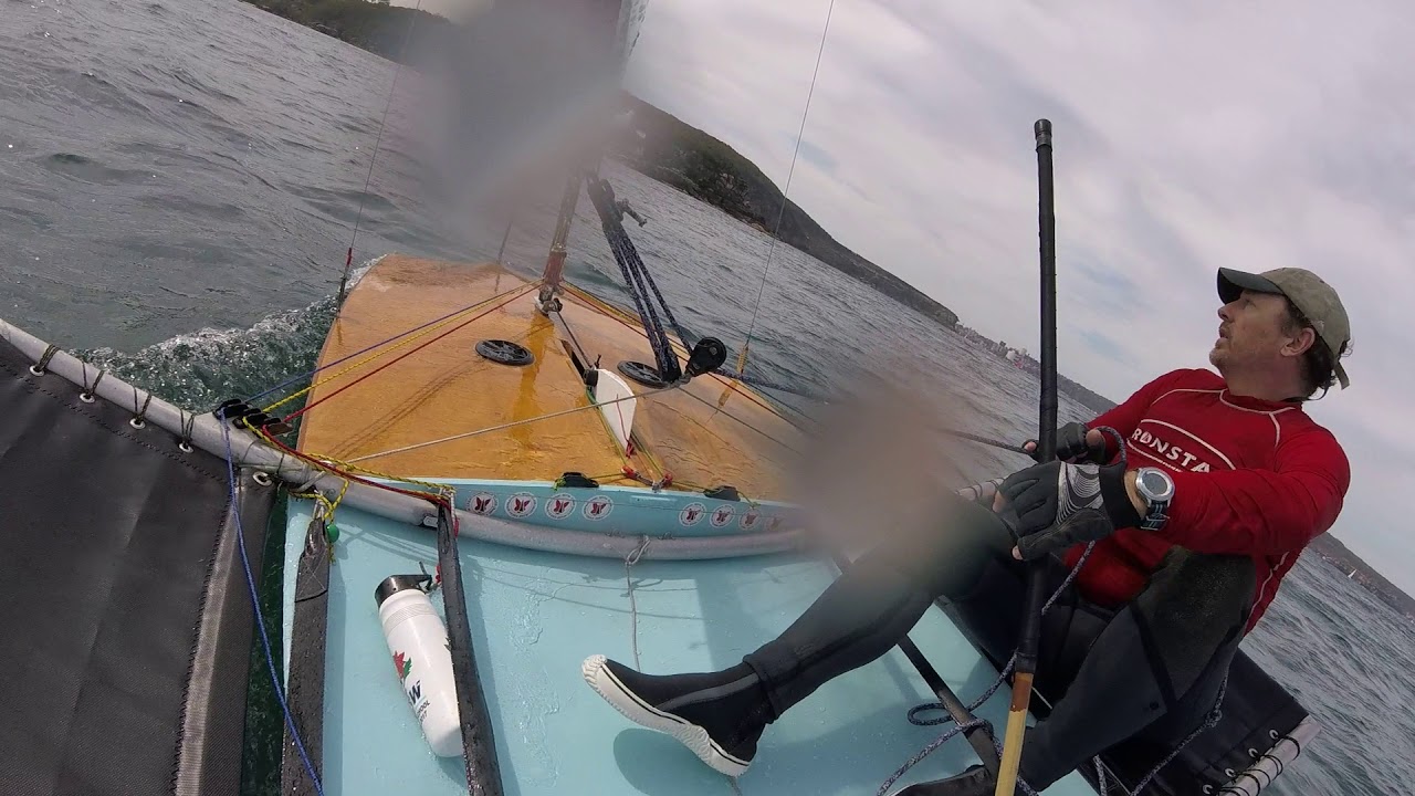 Scow Moth Max Headroom, Balmoral Sailing Club Sydney Sept 2018
