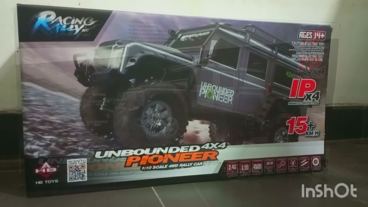 HB Toys ZP1002 Defender | Traxxas Clone Unboxing, Review and Ridding. D110 Defender. #viralvideo