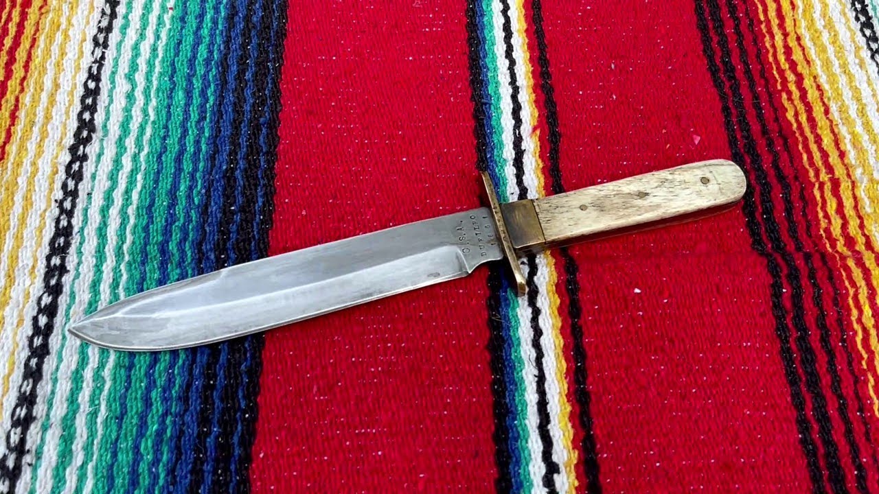 Civil War Reenactment Knife I Got From Indiana