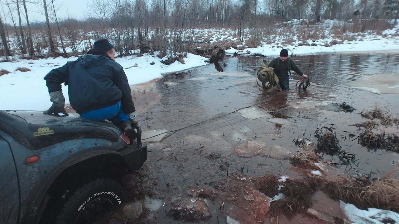 4x4 expedition: Весеннее Полесье - mitsu L200 & nissan np300