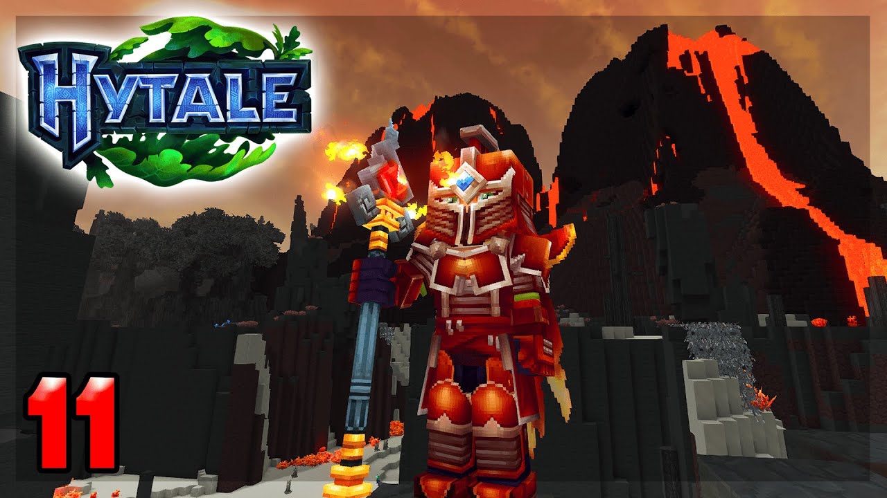 🌋 El VOLCÁN y *BASTONES MÁGICOS* 🌋 Hytale AA #11