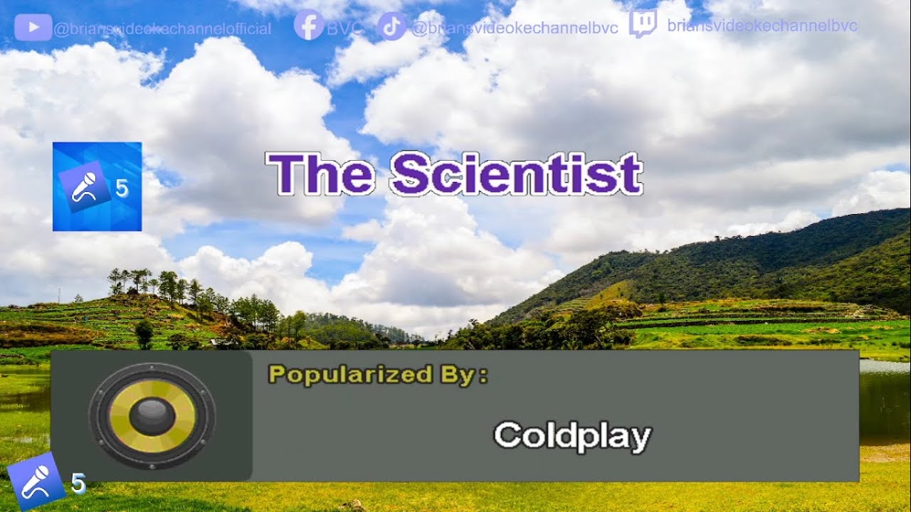 The Scientist - Coldplay (Karaoke)