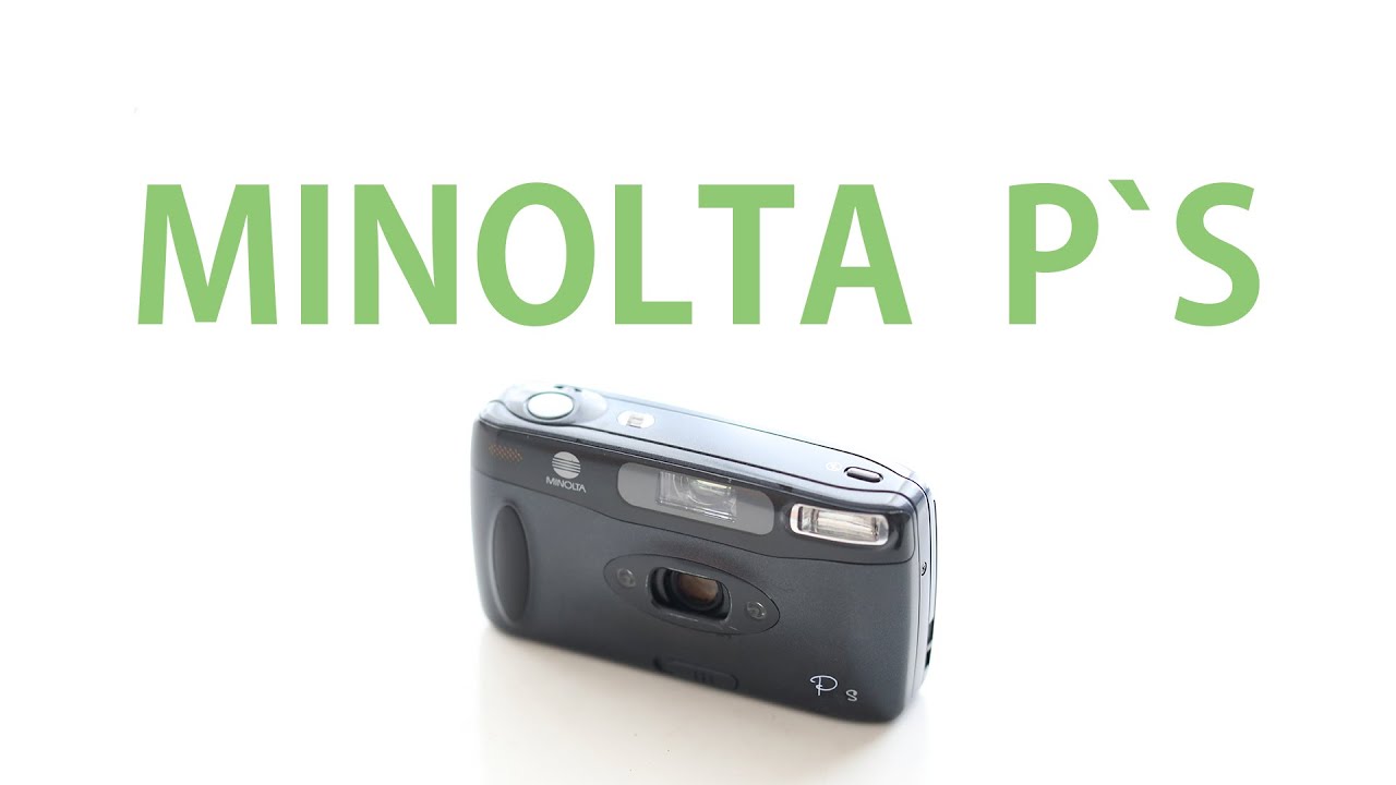 Minolta ps film camera. パノラマ専用フィルムカメラ