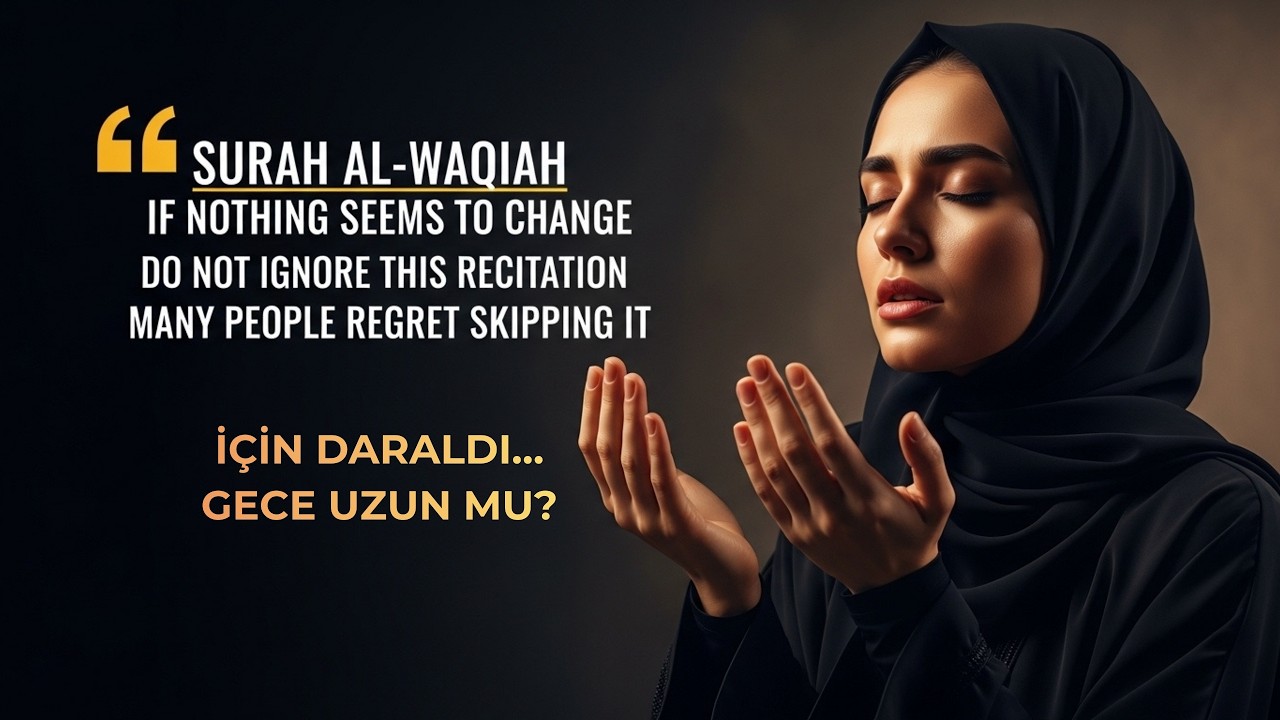 Sadece 15 Dakika! Vakıa Suresi: Huzur Veren ve Rızık Kapılarını Açan Dua