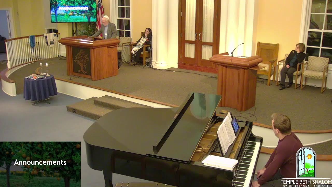 Erev Shabbat Services!