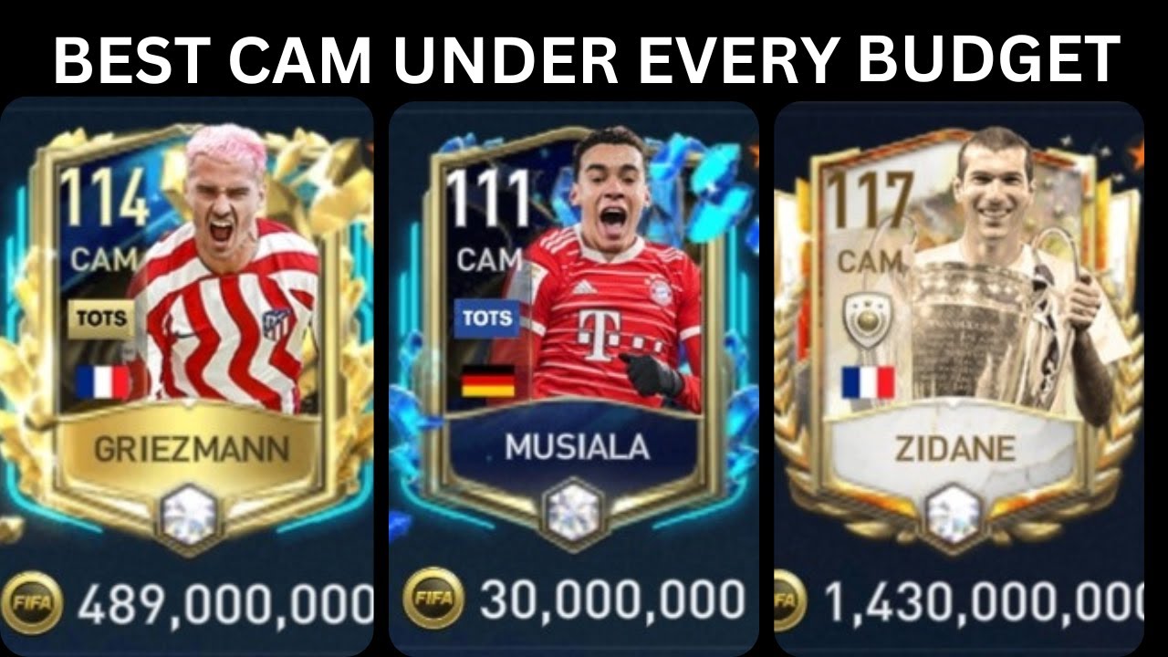 BEST CAM!! TOP 5 CAM UNDER EVERY BUDGET IN FIFA MOBILE 23