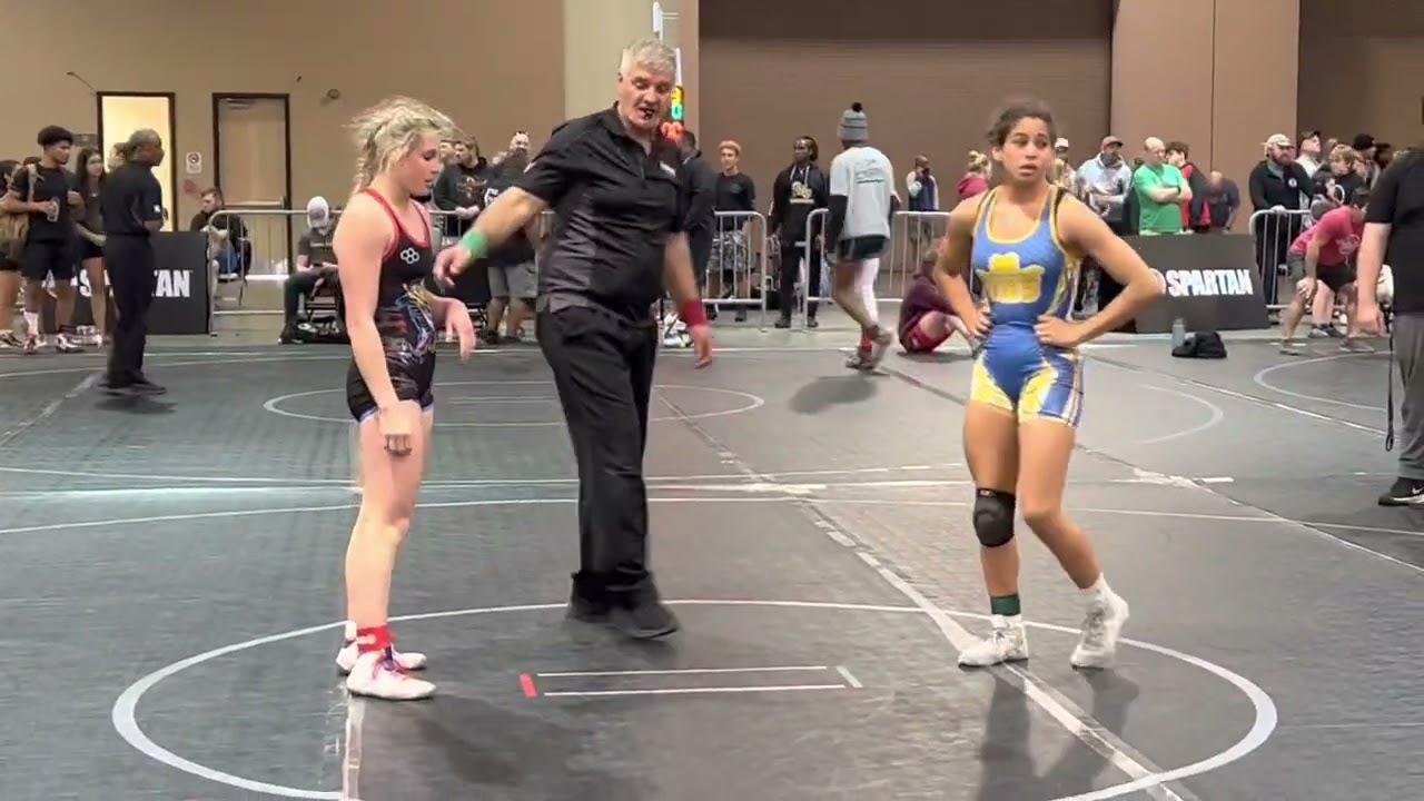 2022 Spartan Nationals Freestyle: 122lbs Brielle Bibla/Kyla Oliver