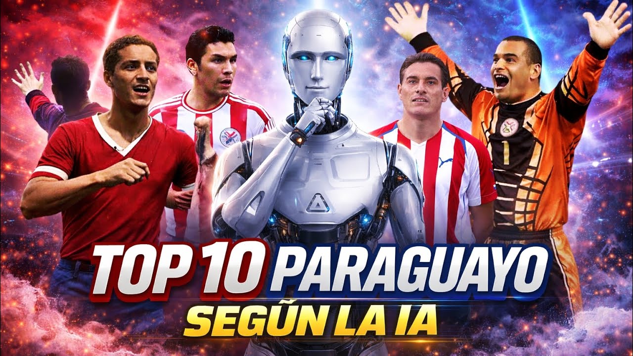 ASI quedó el Top histórico del fútbol paraguayo según la inteligencia Artificial 