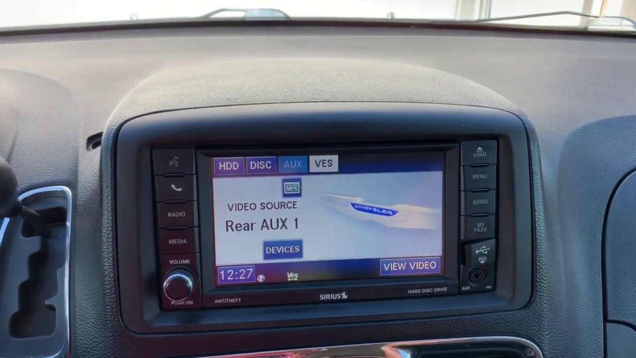 VES Video and Audio  Selection fro Town and Country and Grand Caravan