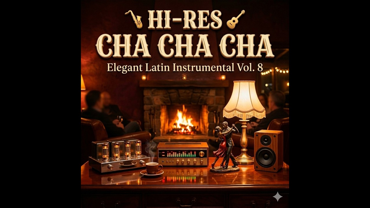 Hi-Res Cha Cha Cha Saxophone & Guitar – Elegant Latin Instrumental | Hi-Fi Audio 🎷作業用BGM