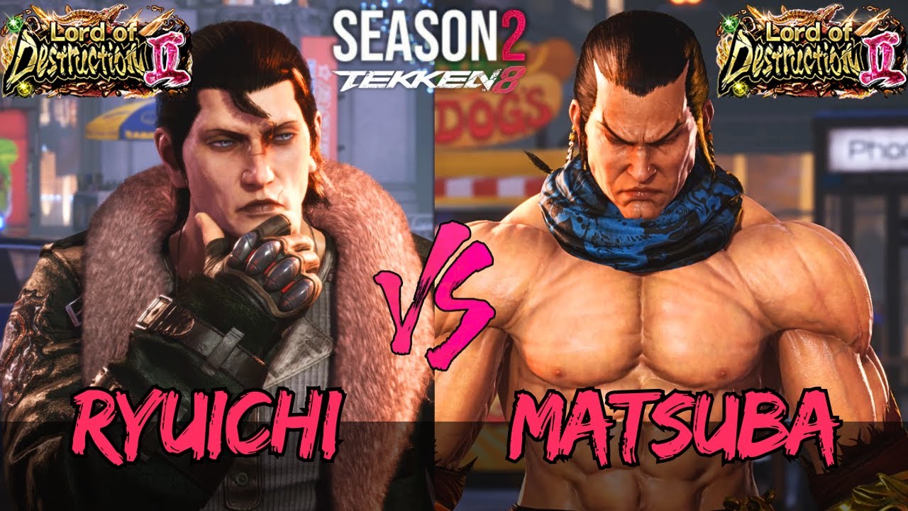 Tekken 8 - Season 2 ▰ Ryuichi (Dragunov) Vs Matsuba (Feng) ▰ High Level Gameplay