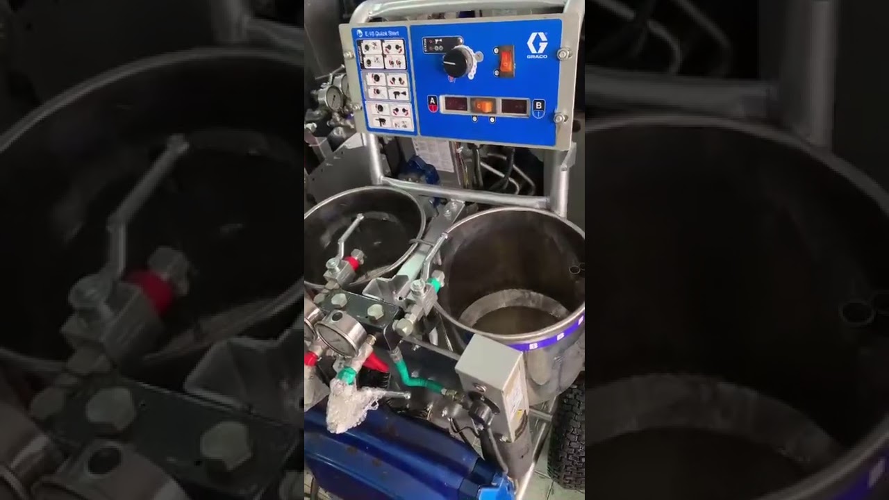 GRACO REACTOR E-10 MACHINE  - MÁY PHUN 2 THÀNH PHẦN GRACO E-10 (09/03/2022)