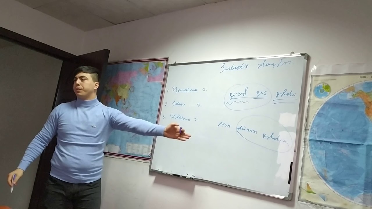 Sintaktik əlaqələr.