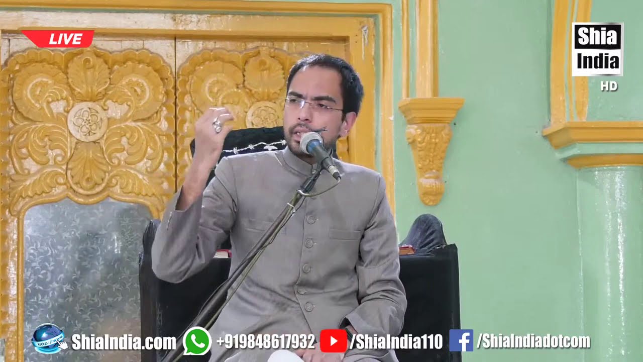 Marsia Mirza Dabeer ! Kis sher ki aamad hai by Syed Hyder Raza Razvi !