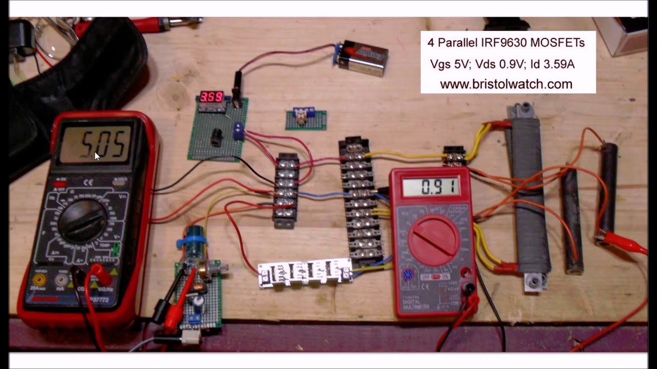 Parallel P-Channel MOSFETs Results, Observations