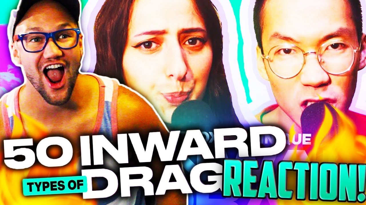 50 Types Of Inward Drag (Beatbox Technique) | Trung bao & Chiwawa BEATBOX REACTION!