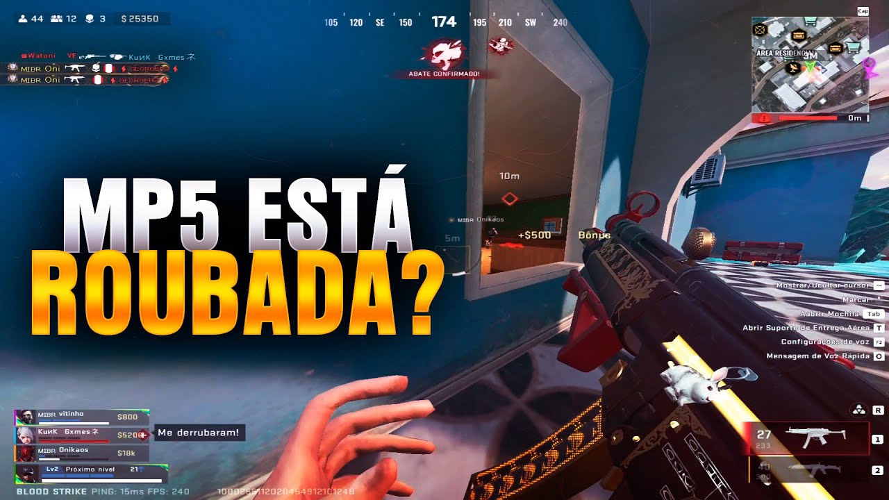 ❄️ MOVIMENTAÇÃO GELADA: OS CARAS NEM VIRAM DE ONDE VEIO! - Blood Strike