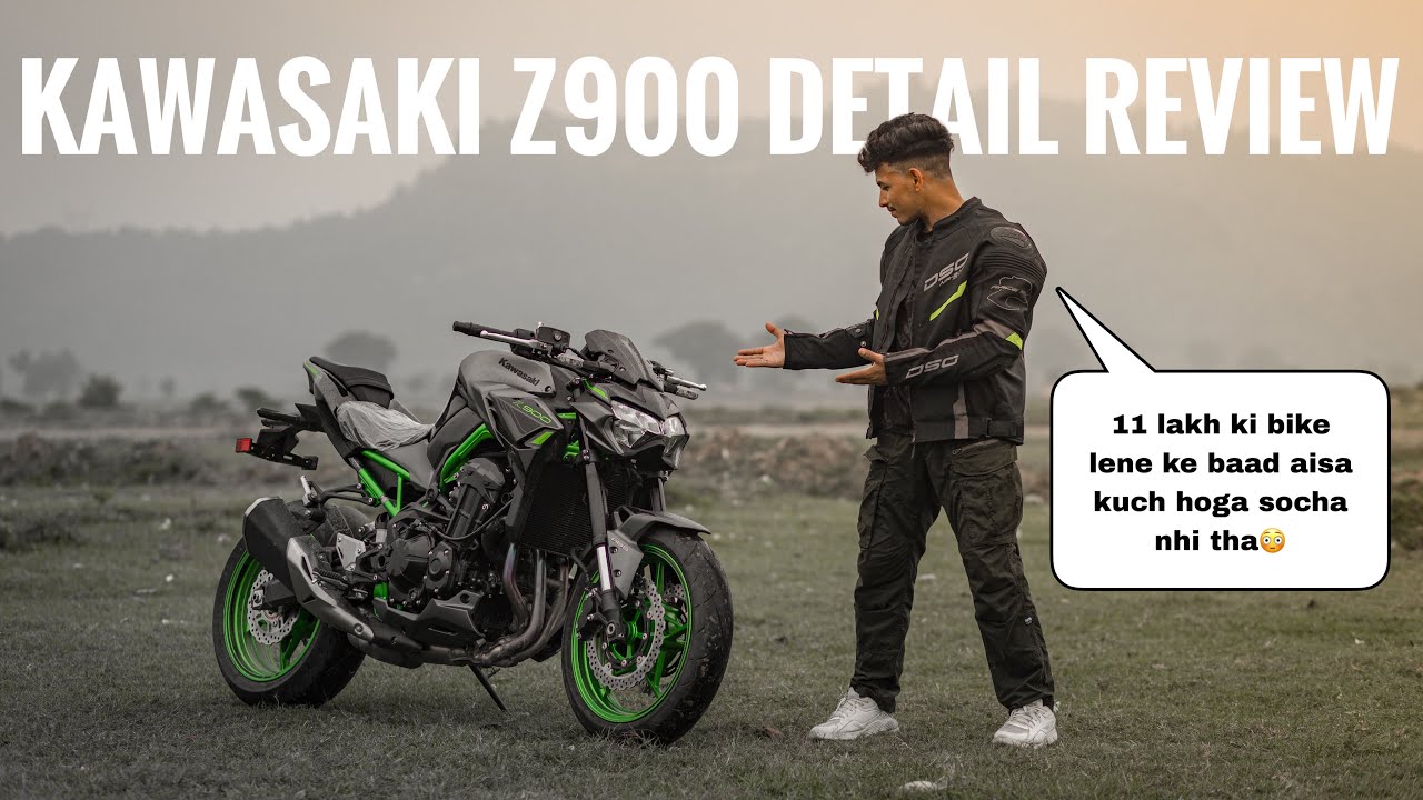 Kawasaki Z900 2023 Model Detail Review || 11 lakh Rupay Worth 🤔?