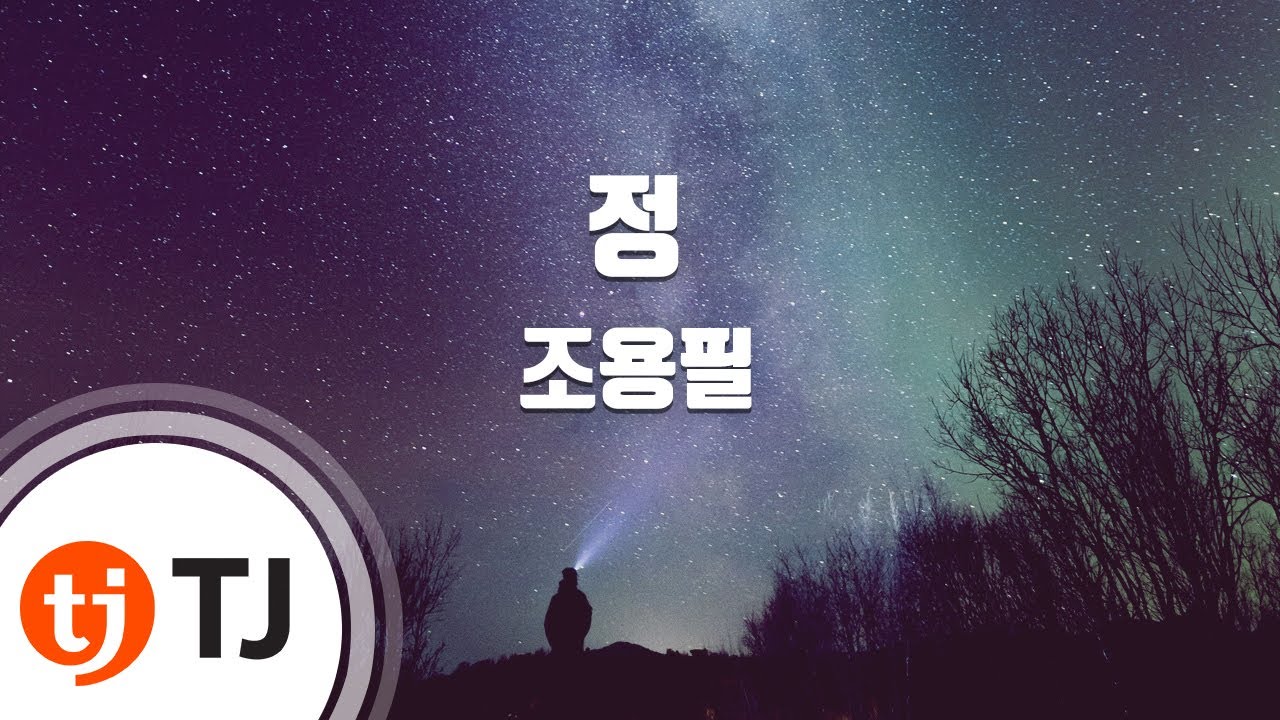 [TJ노래방] 정 - 조용필 / TJ Karaoke