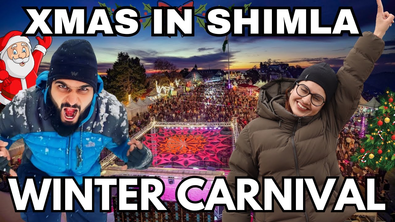 WINTER CARNIVAL, CHRISTMAS EVE IN SHIMLA...!!!!