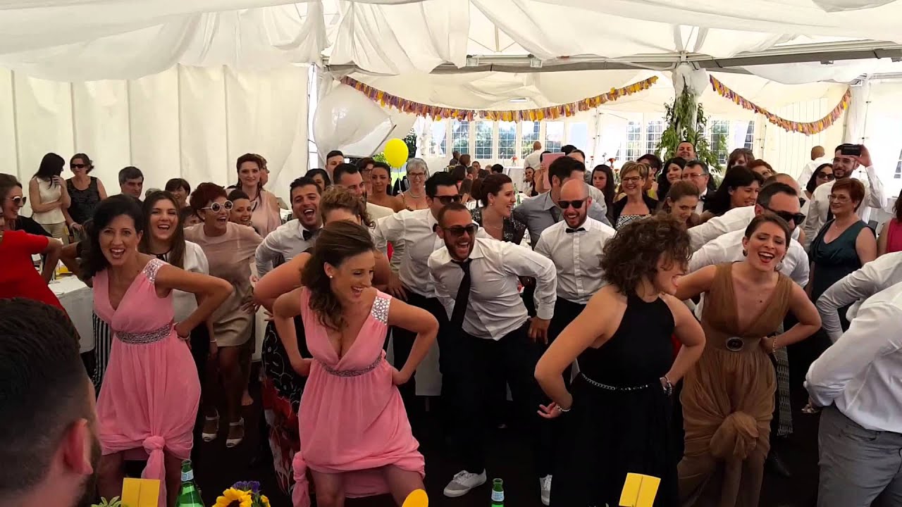 flash mob matrimonio giordy e peppe