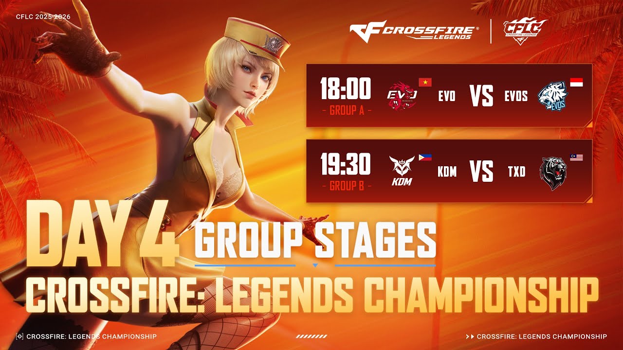 [BM] CrossFire: Legends Championship Group Stage - Minggu 1 Hari 4