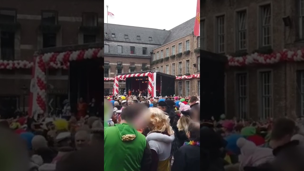 M&auml;dels macht das nicht! In D&uuml;sseldorf mit versteckter Kamera an Altweiber Weiberfastnacht 2020