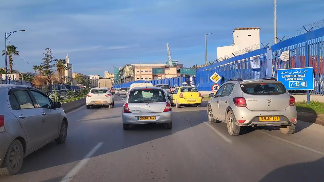 Annaba Algeria - car Driving 30/12/2025 #algeria #annaba