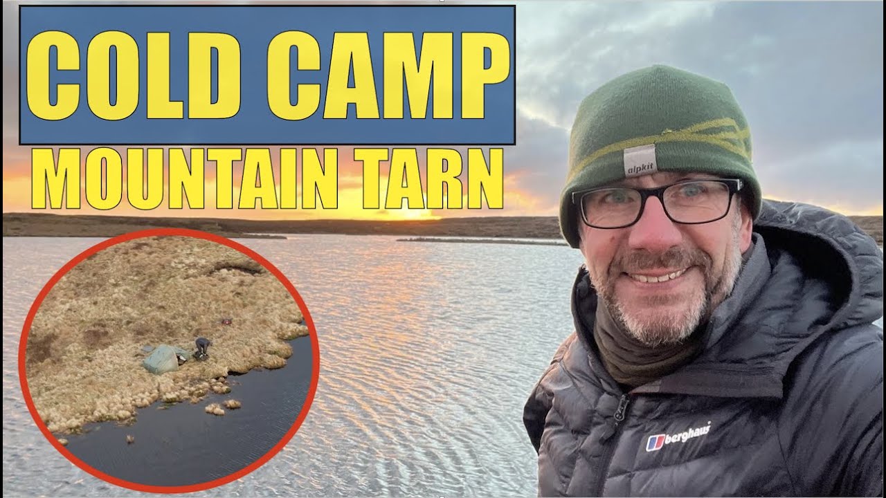 WILD CAMP MOUNTAIN TARN | FRENCH ARMY RATIONS | SCARP 1 TENT | HILL WALKING OSPREY PACK | YORKSHIRE
