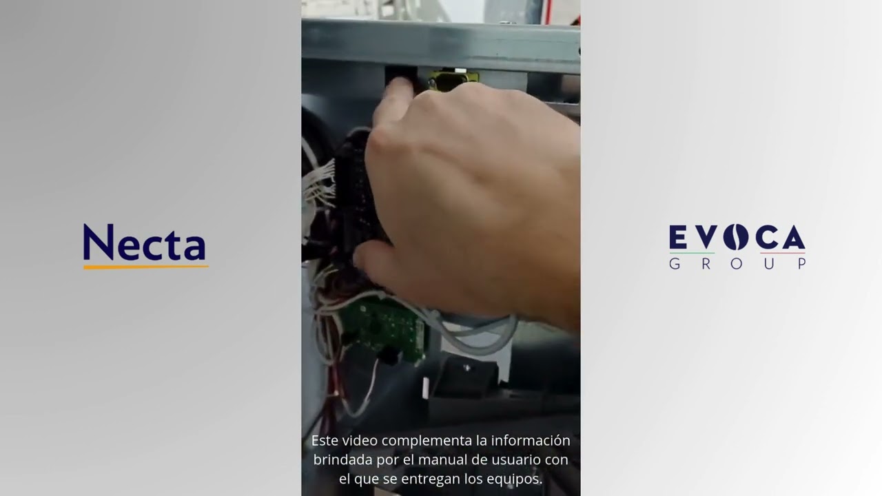 Necta Melodia/Gusto 6 - Capacitación técnica