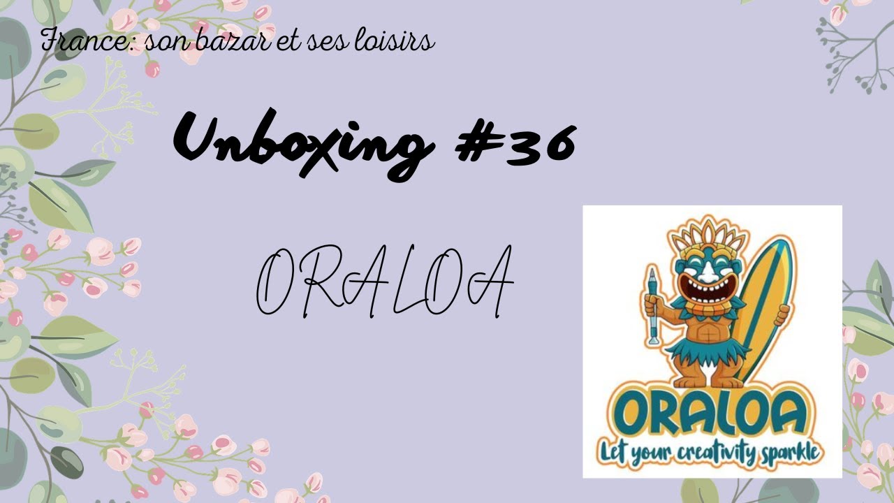 Unboxing #36: ORALOA #diamondpainting #unboxing