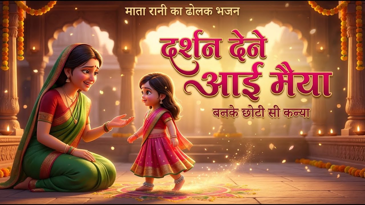 छोटी सी कन्या बनके आई मैया | Mata Rani Dholak Bhajan