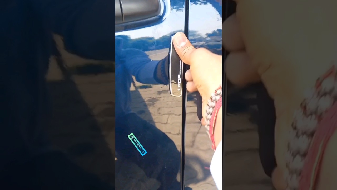 car door guard install #caraccessories #carlovers #ytshorts #shortsfeed #modified #car #sonucarremix