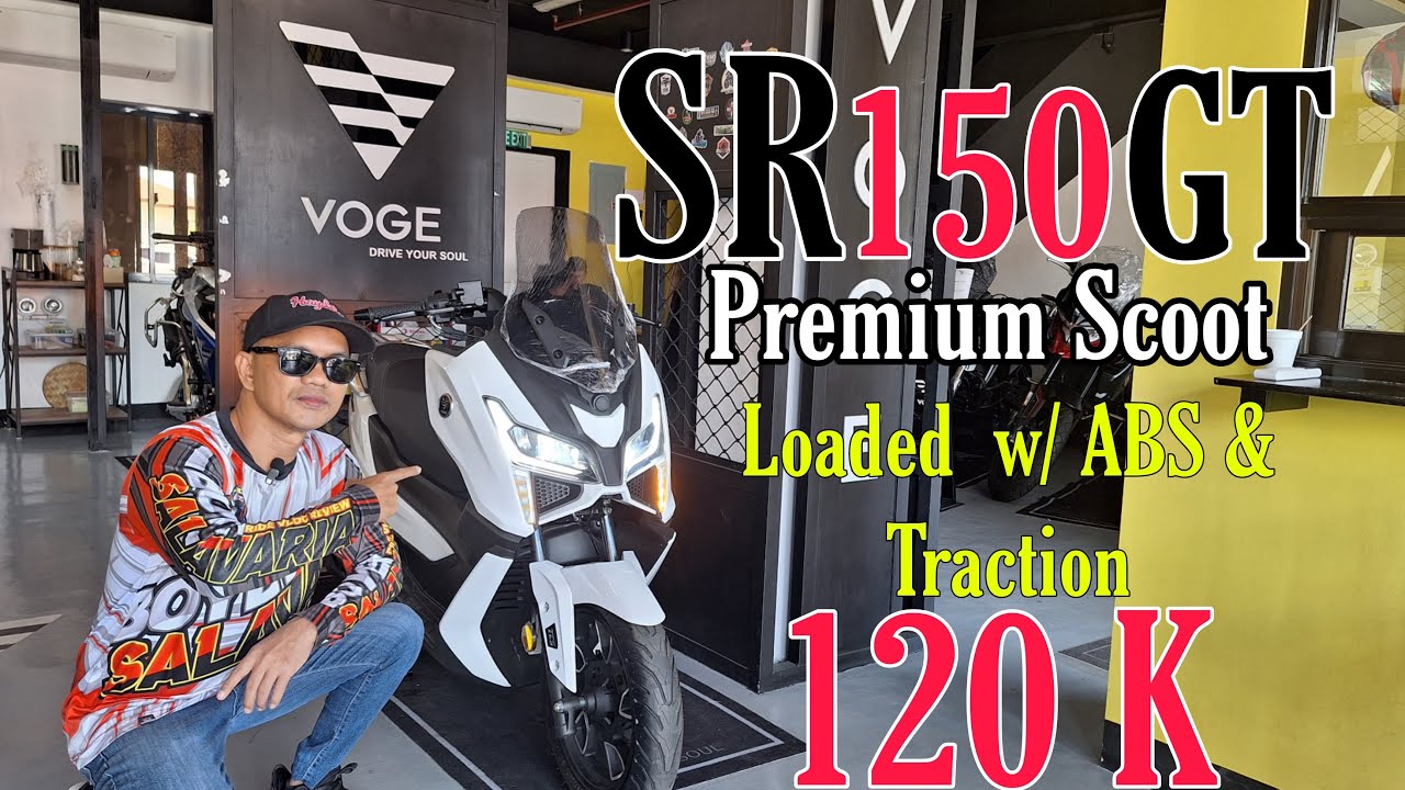 Premium Scooter - 2024 VOGE SR 150 GT - Loaded Specs at Features plus Affordable Price 120,000