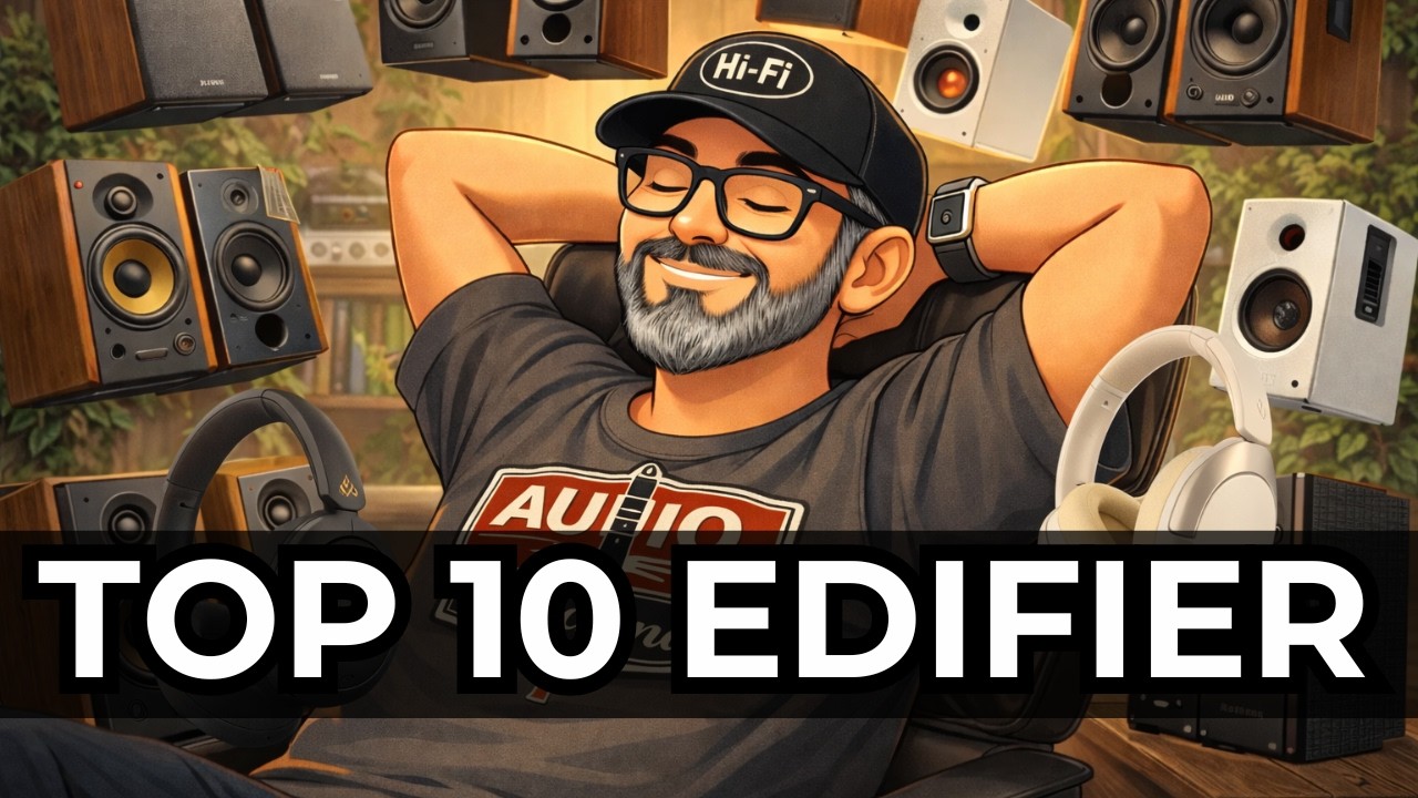 10 Parlantes y Audífonos Edifier que suenan INCREÍBLES por el precio