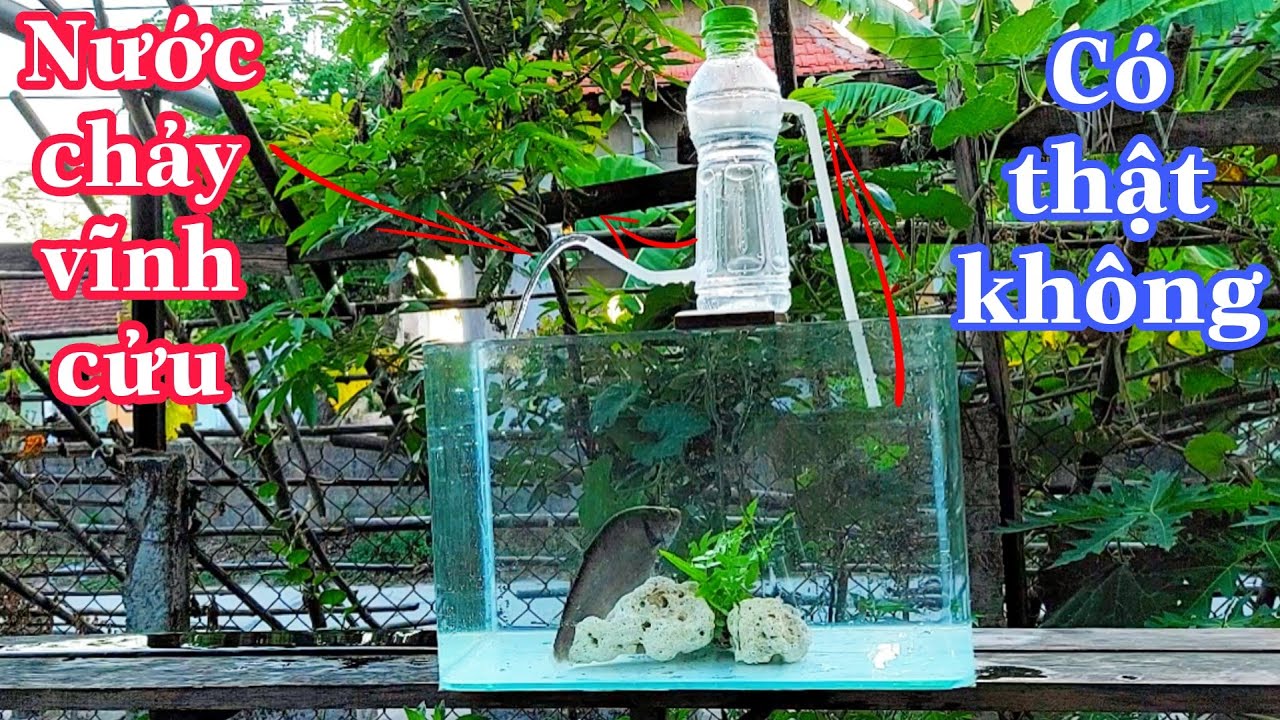 Nước chảy vĩnh cửu - Giãi mã nước chảy vĩnh cửu không cần bơm