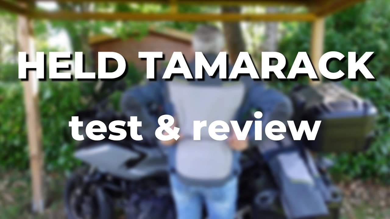 Held Tamarack: il completo moto adventure touring definitivo per tutte le stagioni!