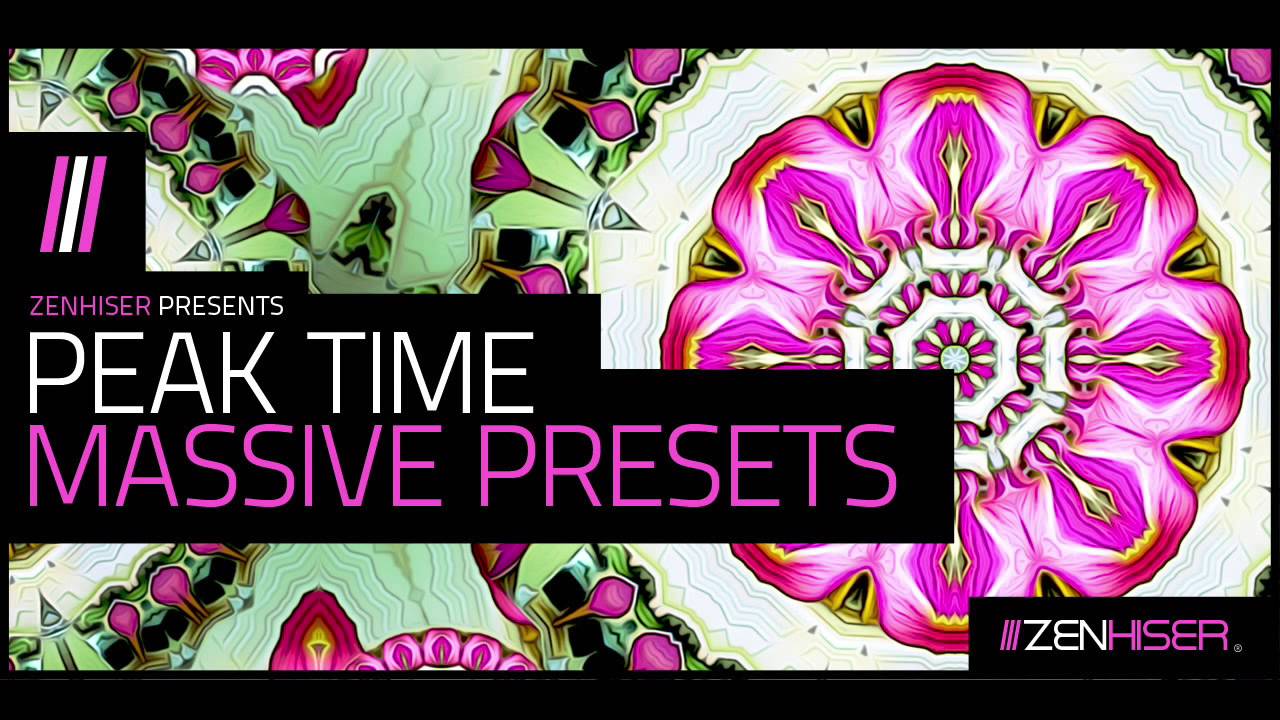 Peak Time Massive Presets - 100 NI Massive Presets Designed For Big Room!