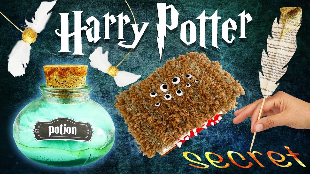 DIY BACK TO SCHOOL HARRY POTTER avec SEVERINE JENNY