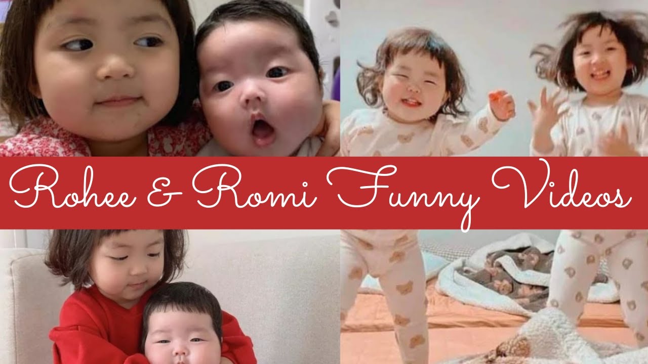 Rohee and Romi Cute Videos | Jinmiran Sisters