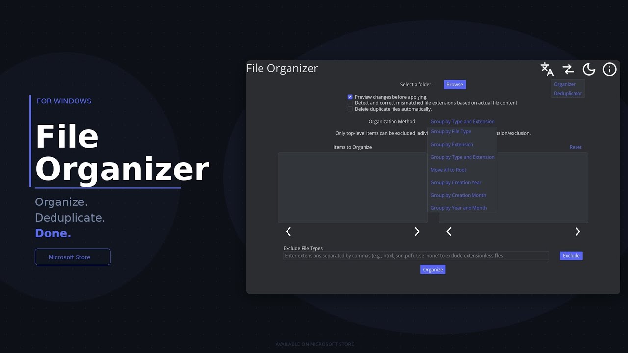 Delete Duplicates & Auto-Sort Files | $9.99 Tool Demo