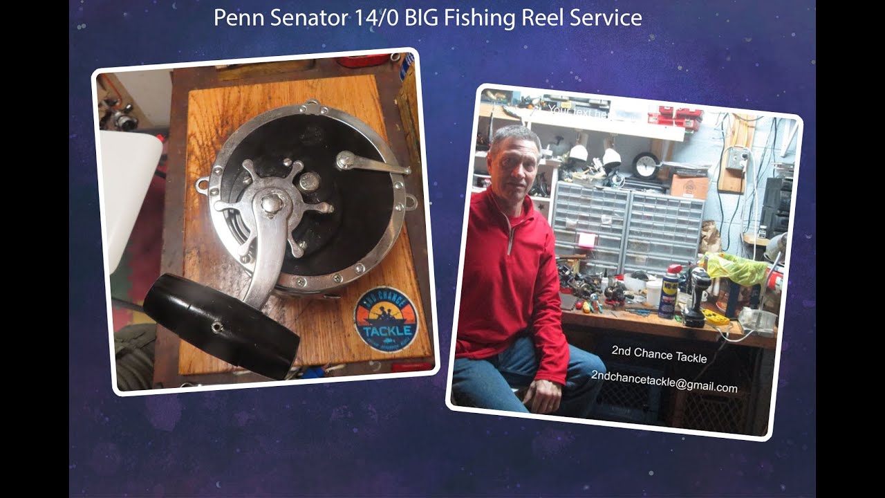 Рыболовная катушка BIG Penn Senator 14.0: как обслуживать и ремонтировать. Узнайте, как выполнить...