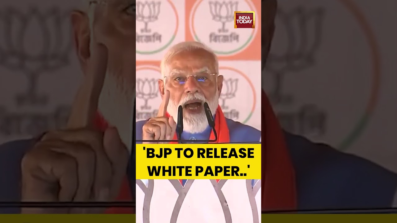 PM Modi Promises White Paper on TMC Corruption, Probe into Political Violence
