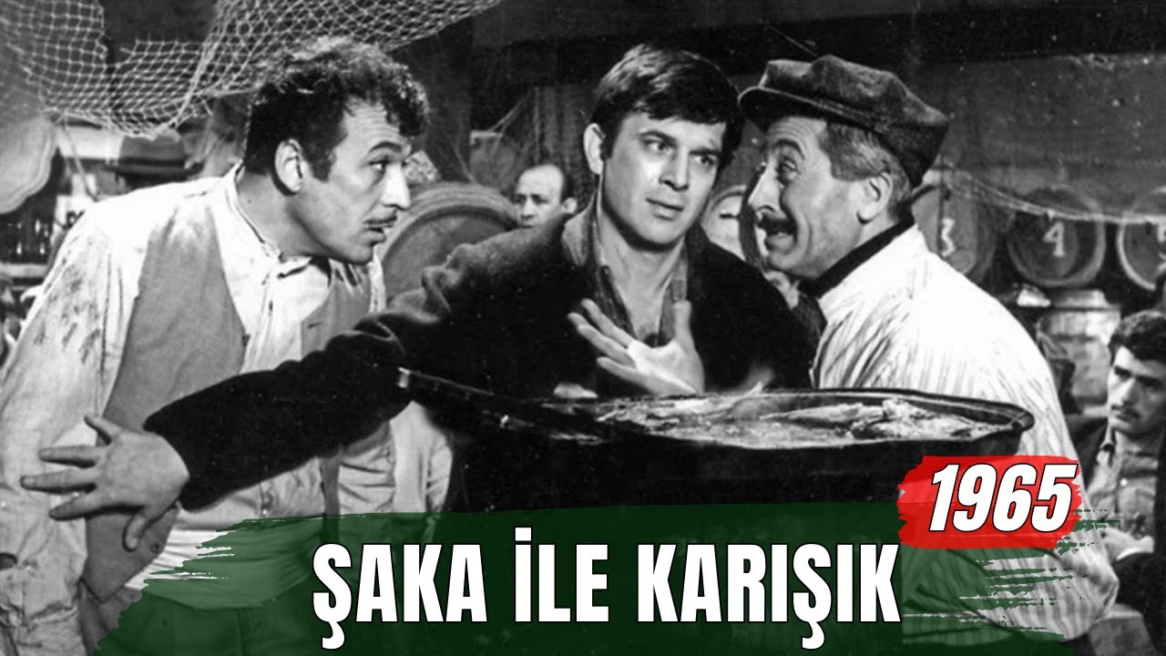 Şaka ile Karışık | Sadri Alışık - Filiz Akın Siyah Beyaz Eski Türk Filmi