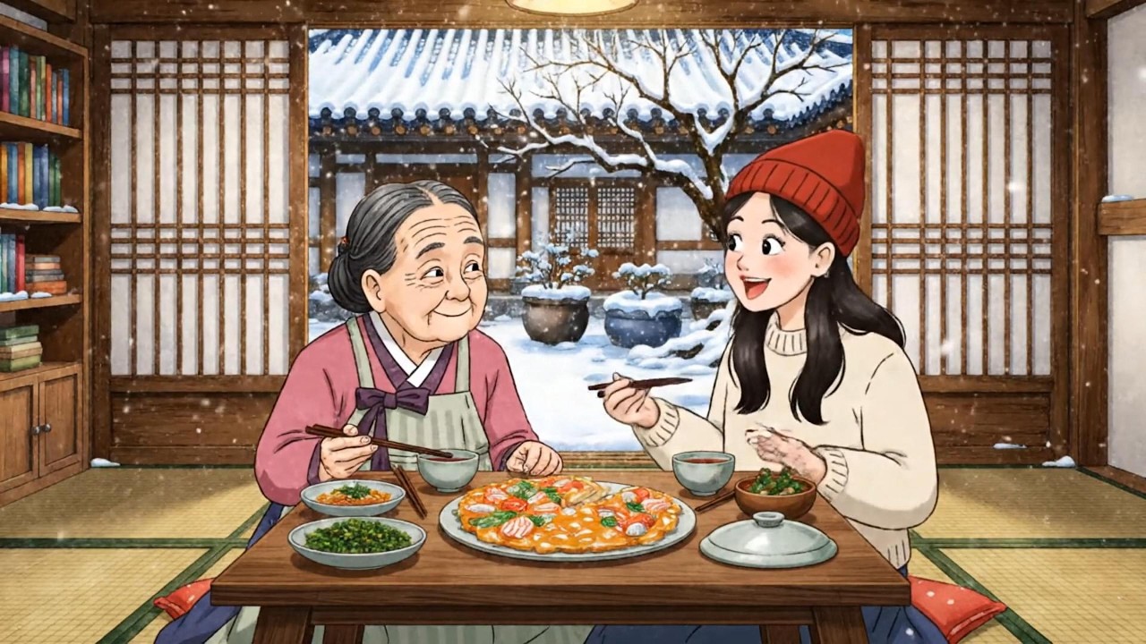 Ghibli Style Kimchi Making ASMR ❄️ A Winter's Love Story in Rural Korea