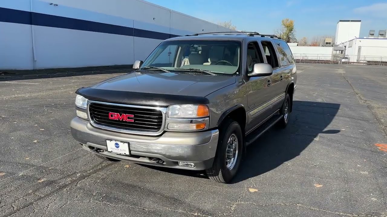 2000 GMC Yukon XL Walk Around and Drive