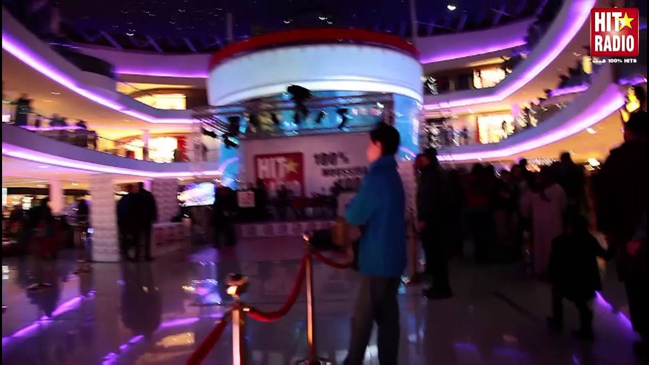 PREPARATIFS EMISSION SPECIALE HIT RADIO AU MOROCCO MALL